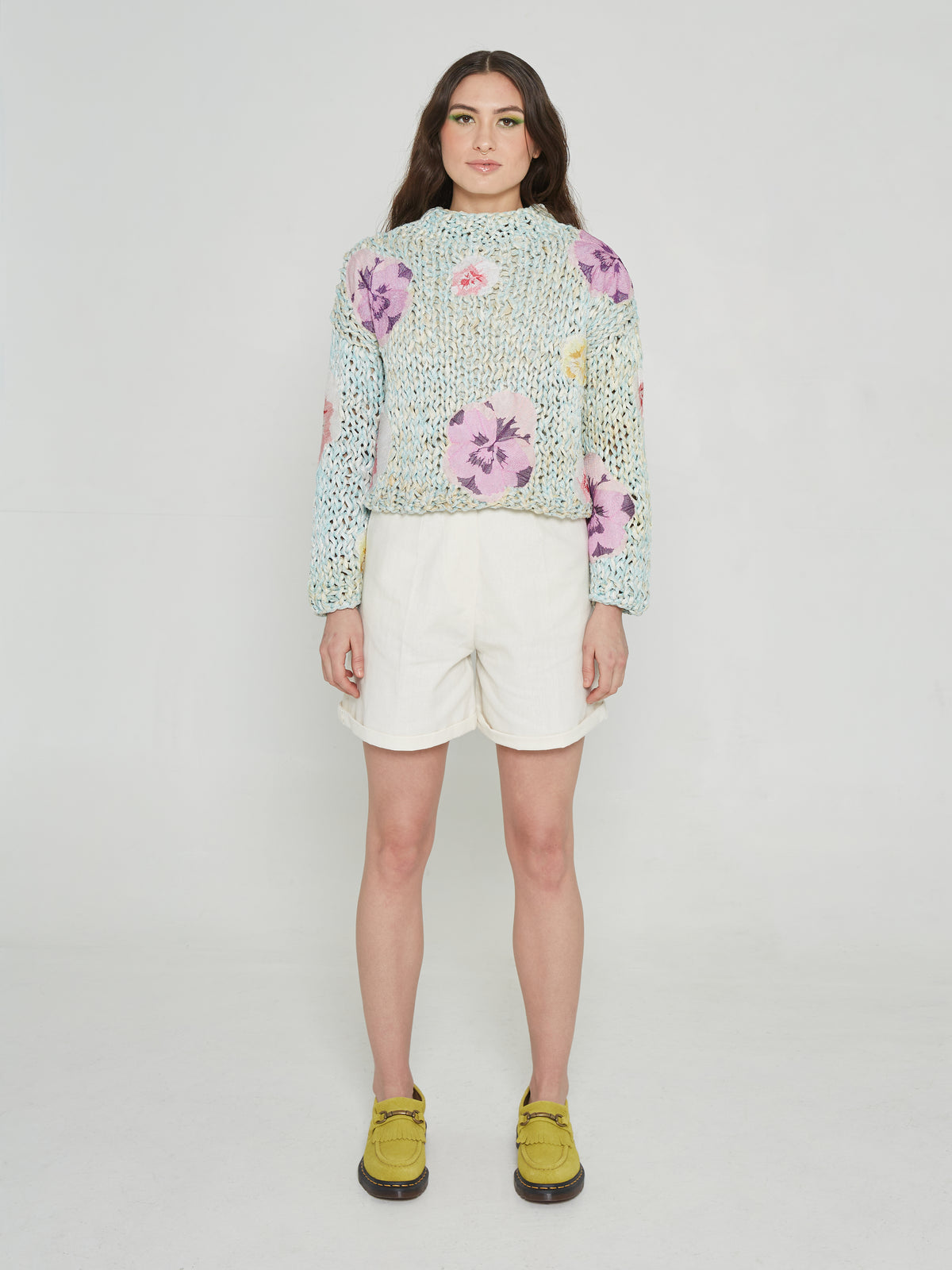 PANSY MOCK NECK SWEATER
