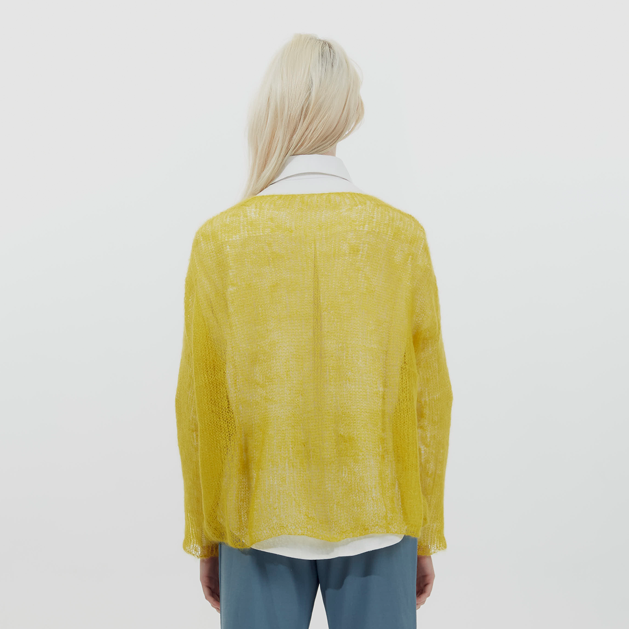 Saffron Mohair Pullover