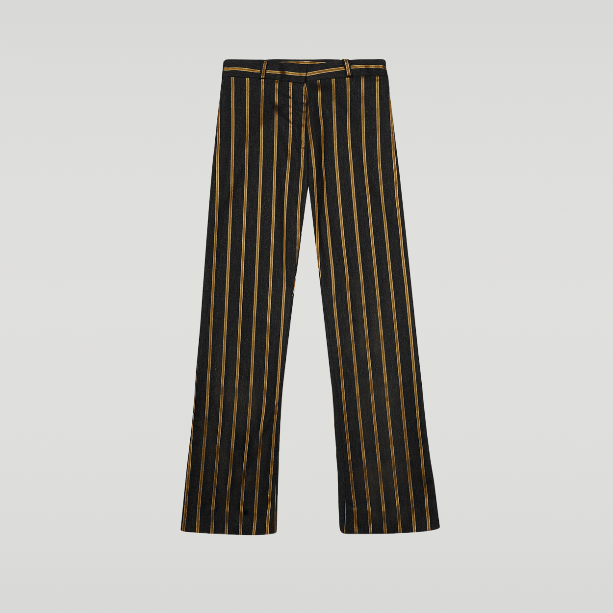 Metallic Straight Leg Pant