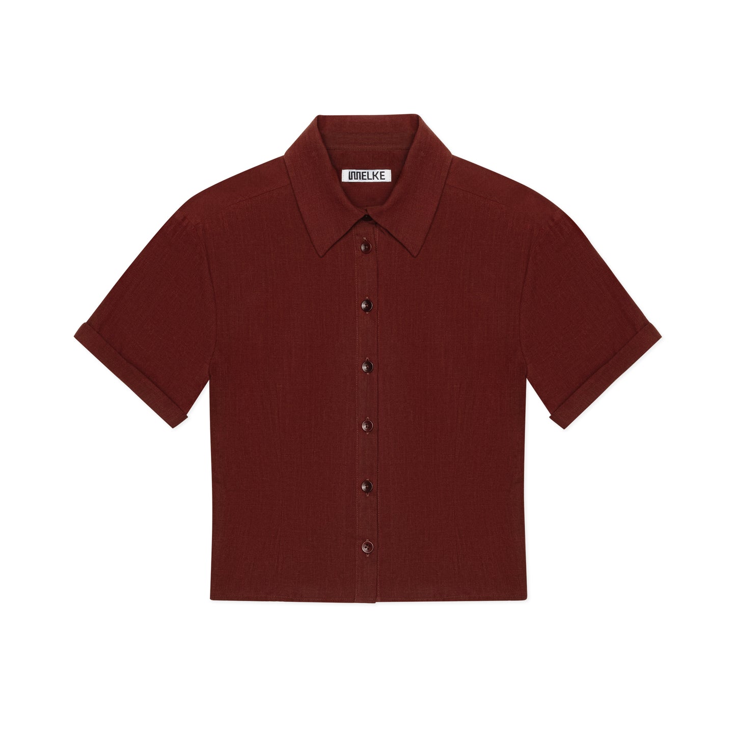 Cotton Darted Short Sleeve