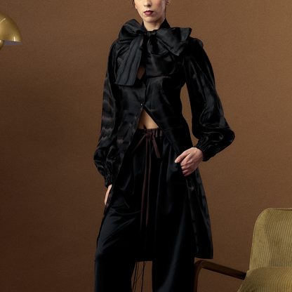 Bow Maxi Shirt