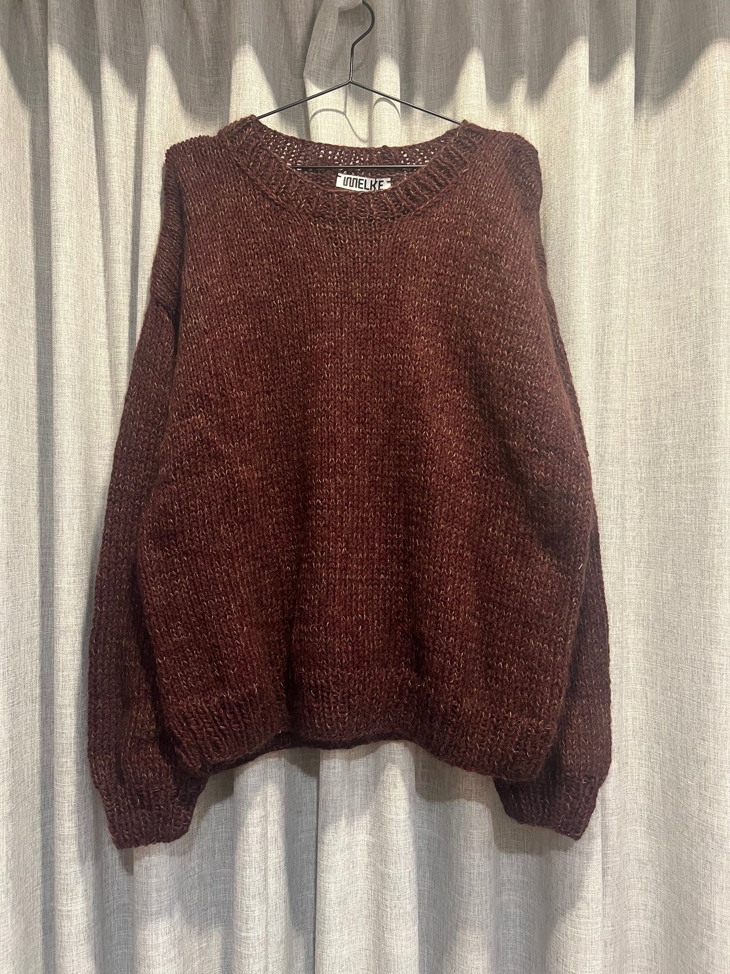 Maroon Grandfather Pullover
