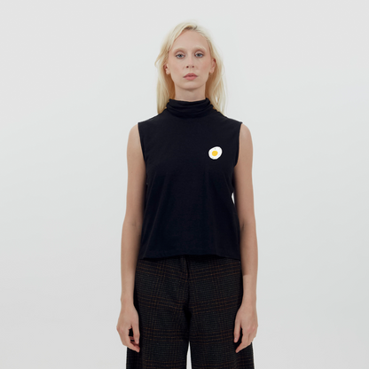 Embroidered Deviled Egg Tank