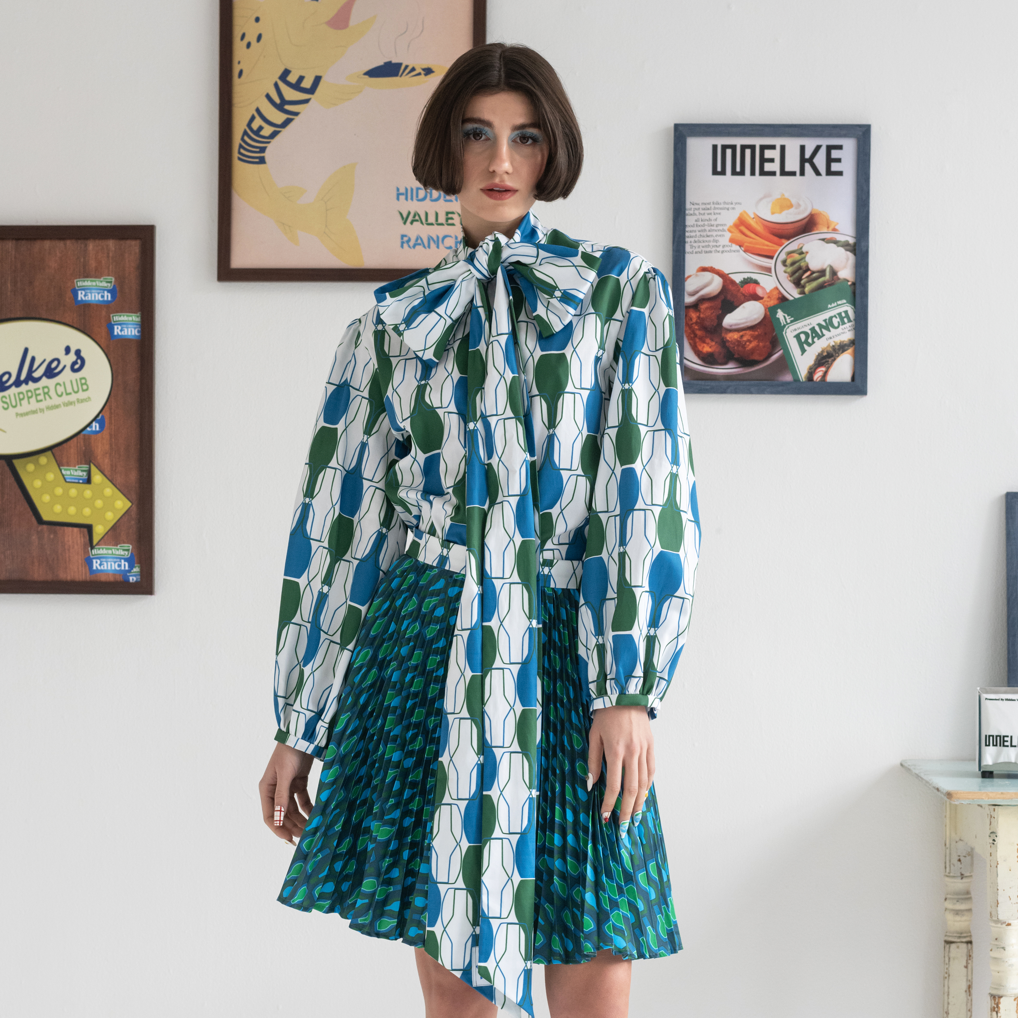 MELKE x Hidden Valley Ranch Blouse