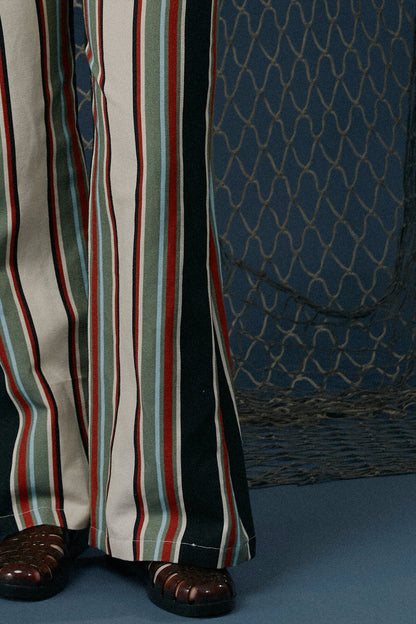 Striped Flare Pant