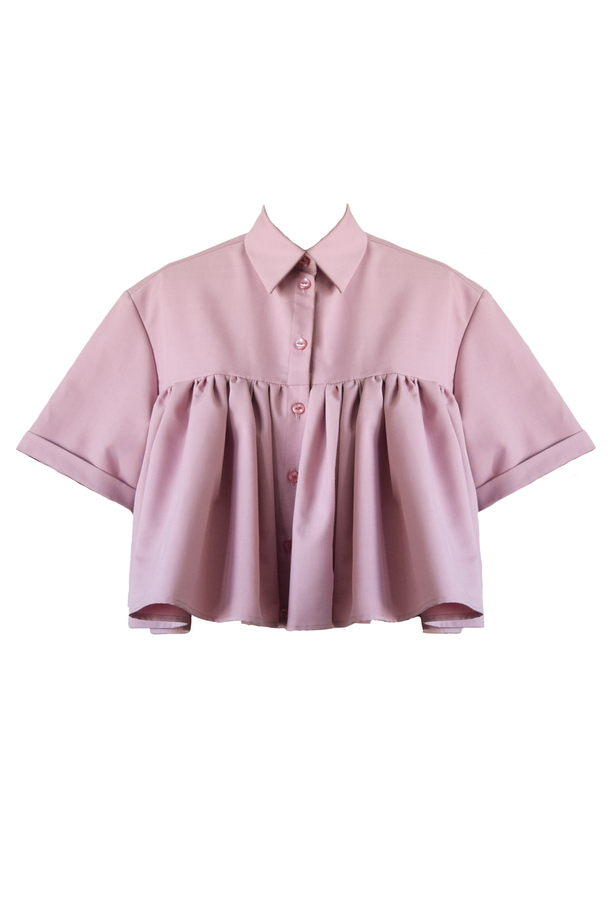 Pink Ruffle Top – Melke NYC Pink Ruffle Top – Melke NYC