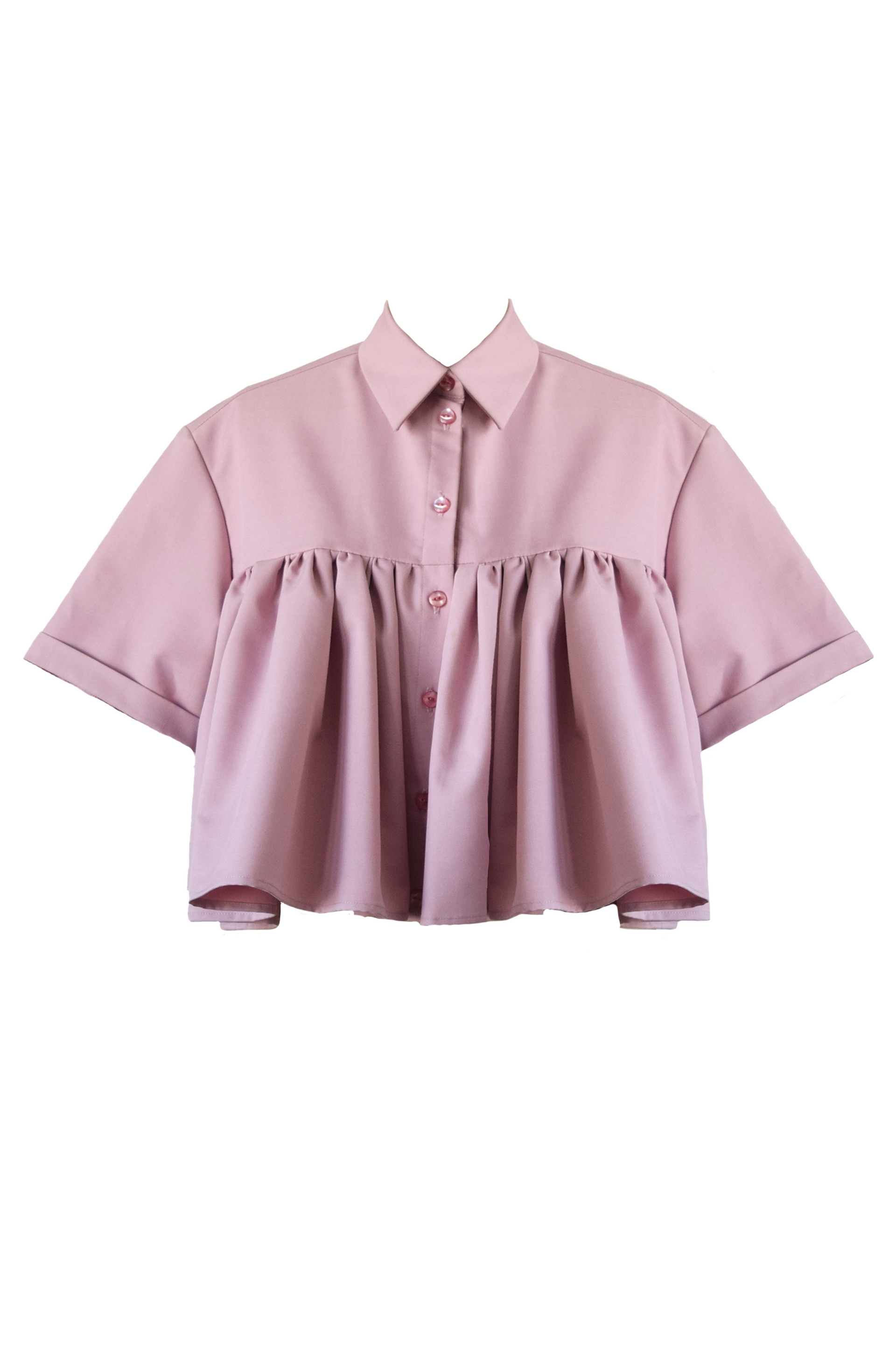 トップス Fiona ruffle tops pink Pink Ruffle Top – Melke NYC