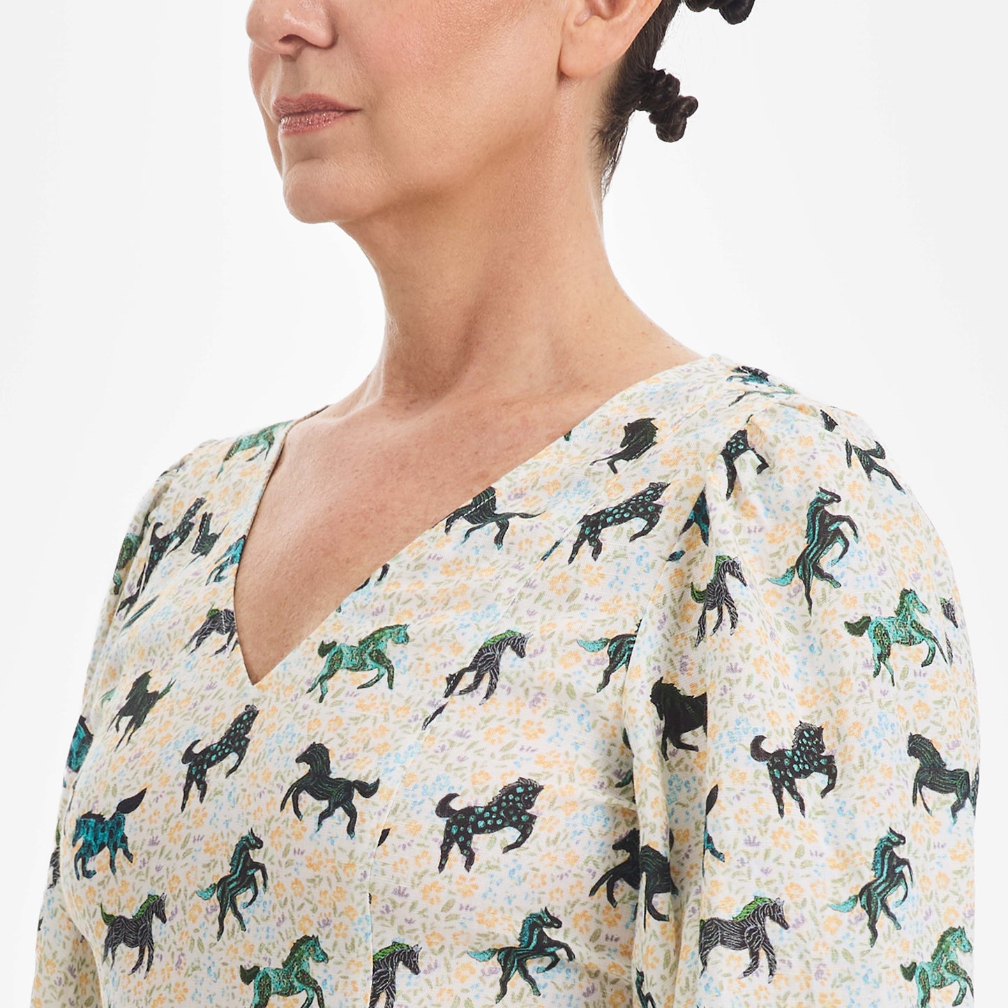 Linen Horse Dress