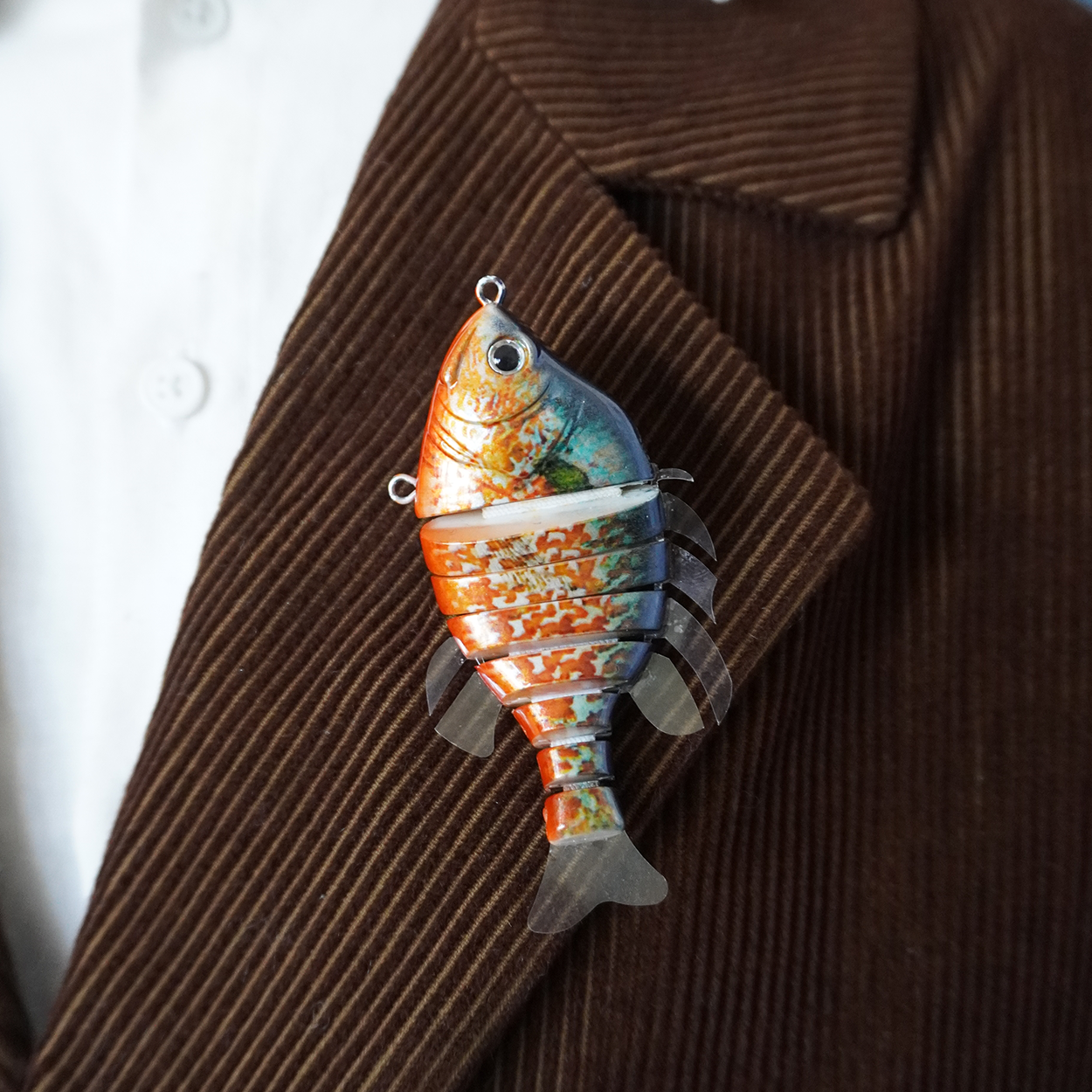 Bluegill Fish Brooch