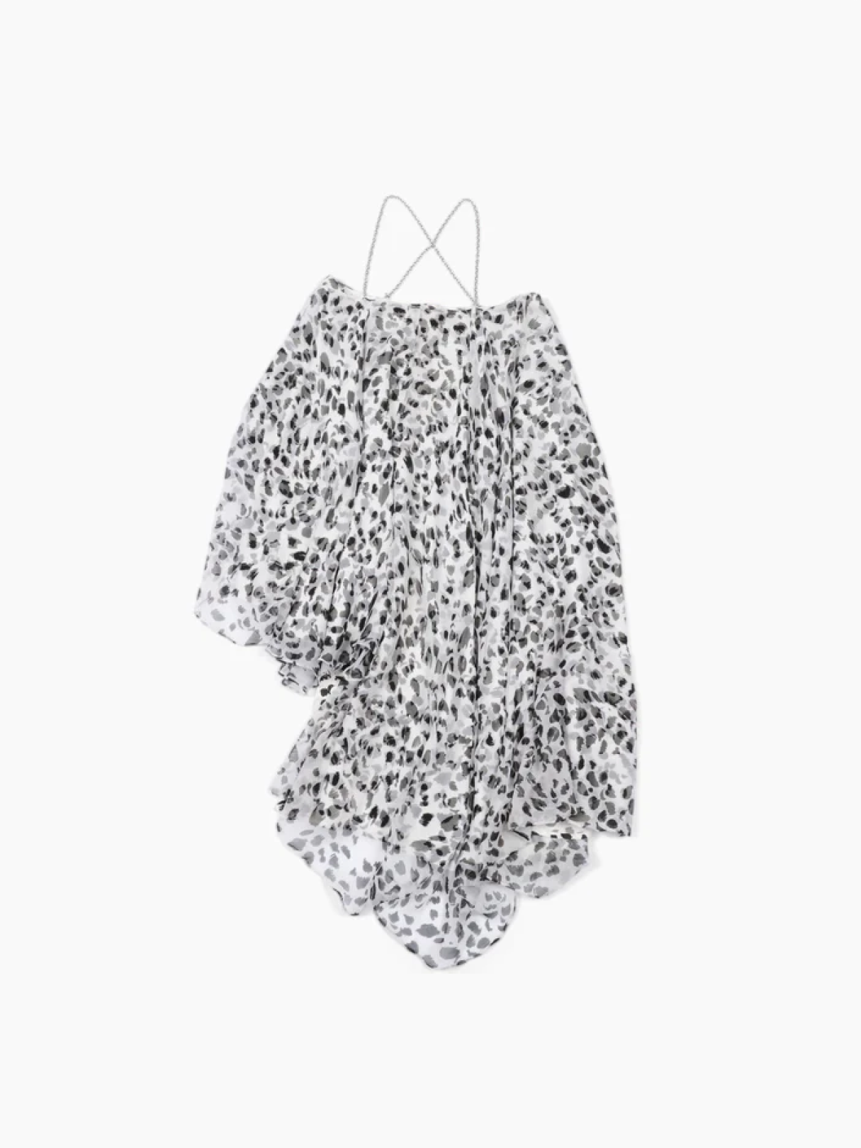 Size XS Loon Print Arrow Dress